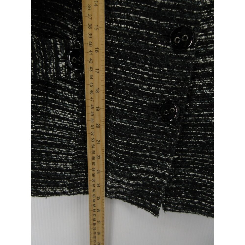 Travel Smith Jacket 10 Tweed Blazer Button Down Textured Boucle Lined - Picture 4 of 10
